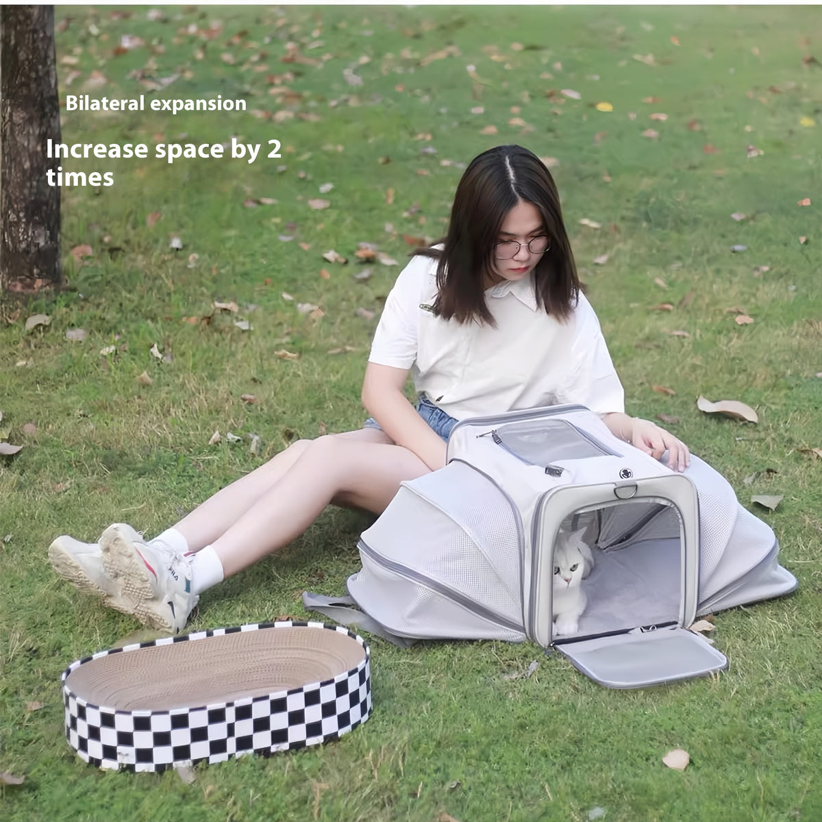 Outdoor Portable Breathable Large Capacity Portable Pet Bag