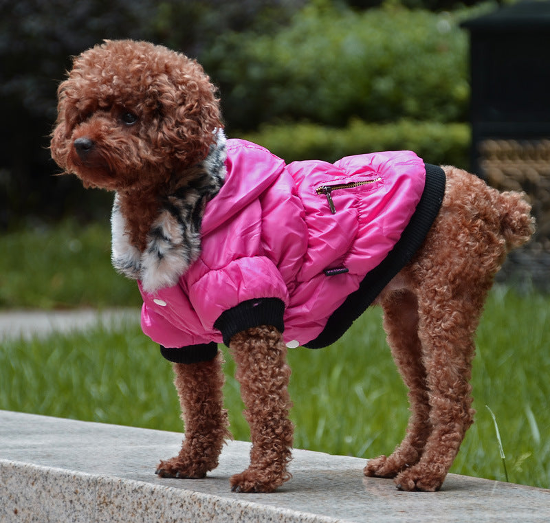Zippered Pet Padded Clothes