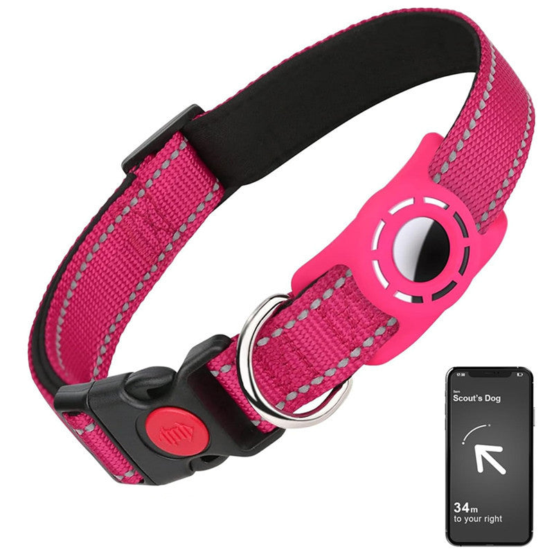 Tracker Protective Cover Diving Cloth Reflective Nylon Dog Collar