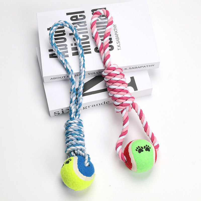 Vent Relieving Stuffy Wear-Resistant Medium Large Dog Cotton String Dog Toy