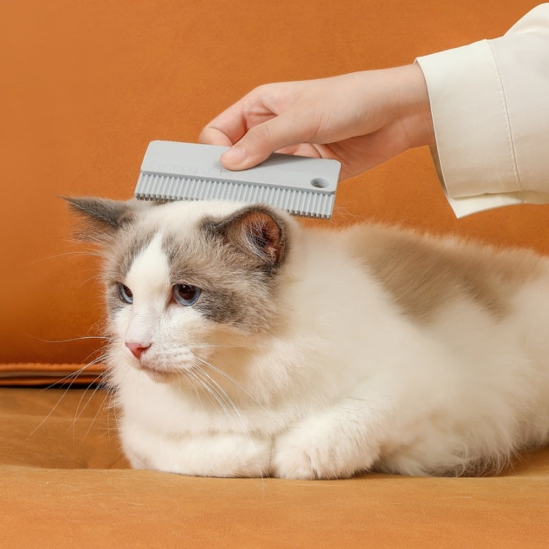 Plastic Pet Double-Sided Soft Rubber Hair Shaver