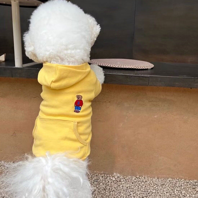 Cartoon Bear Dog Sweater