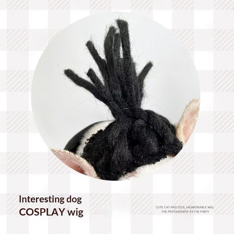 Hip-Hop Dreadlocks Pet Wig