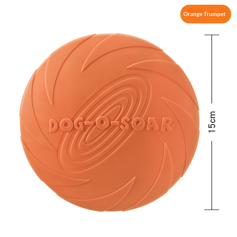 Pet Dog Bite-Resistant Training Flying Disc Fetch Toy