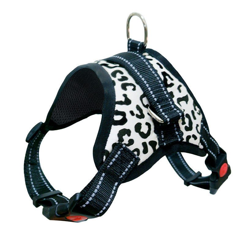Medium Large Dog Pet Dog Saddle Chest Strap Explosion-Proof