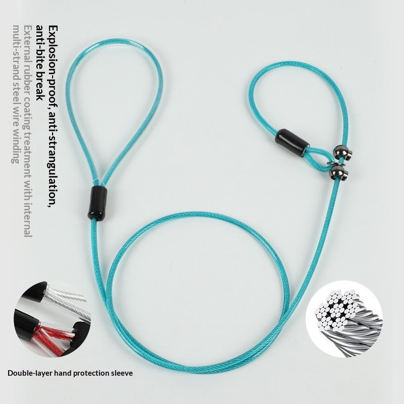 One-Piece Dog Leash For Small, Medium, And Large Dogs