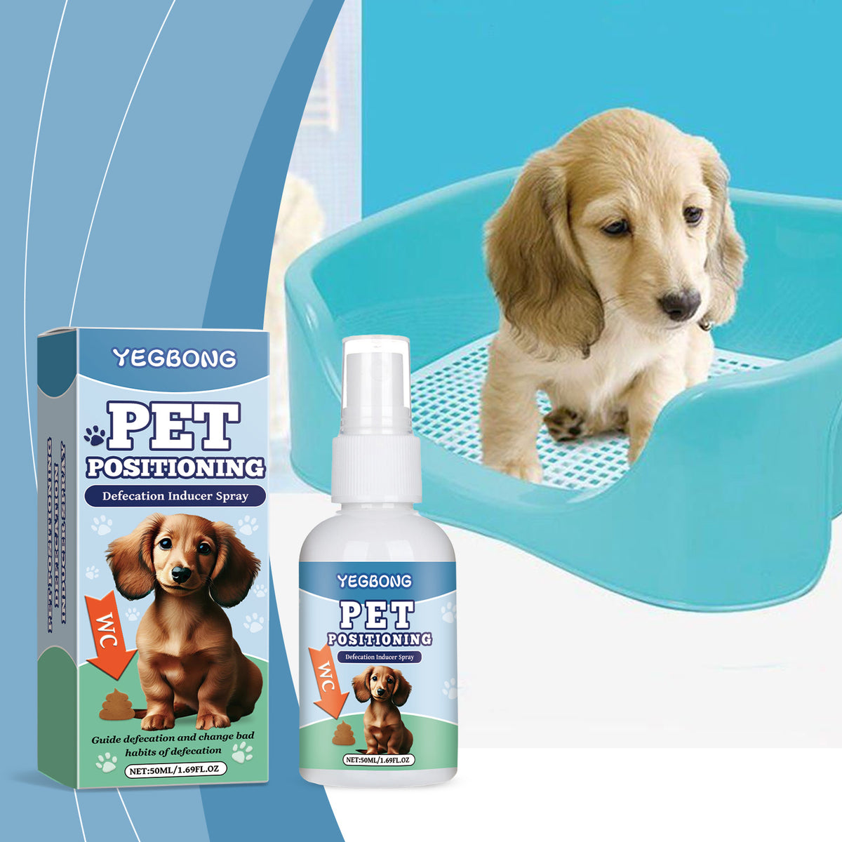 Gentle Non-Irritating Pet Potty-Training Aid