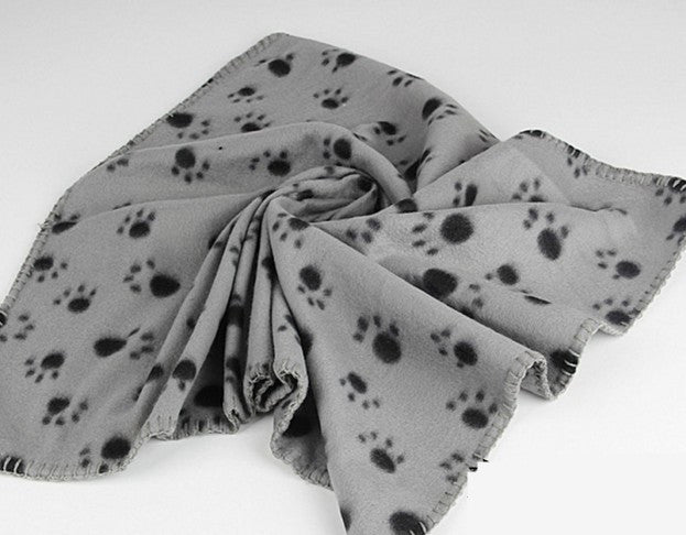 Double-Sided Flannel Dog Bath Towel