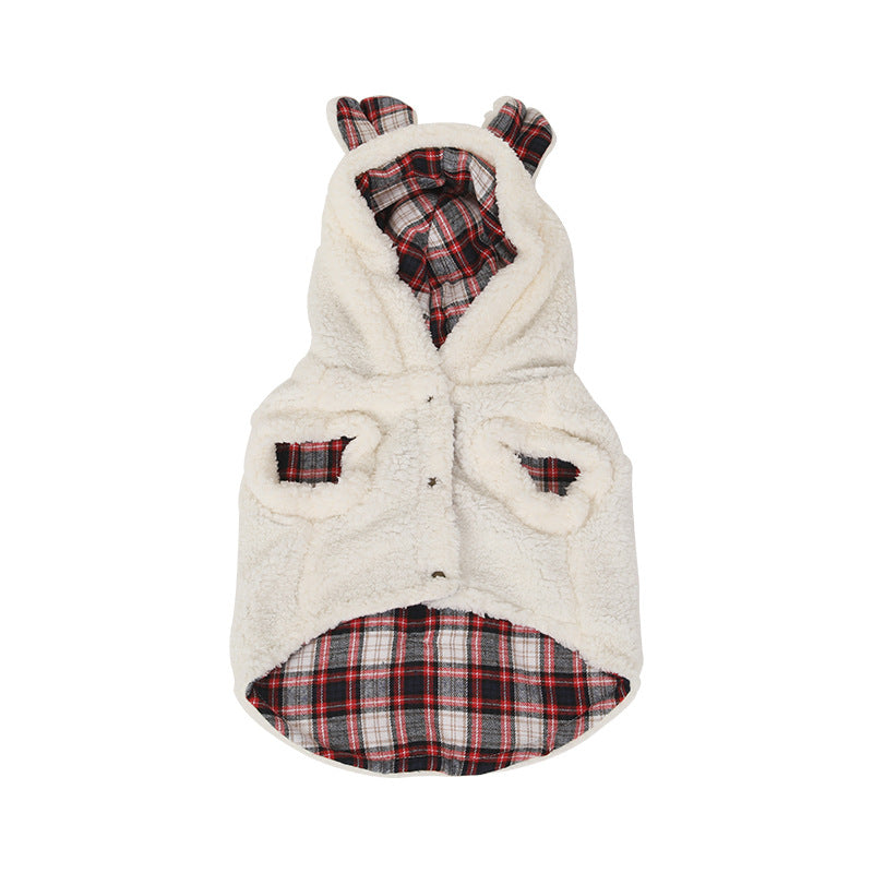 Fleece-Lined Winter Pet Clothing
