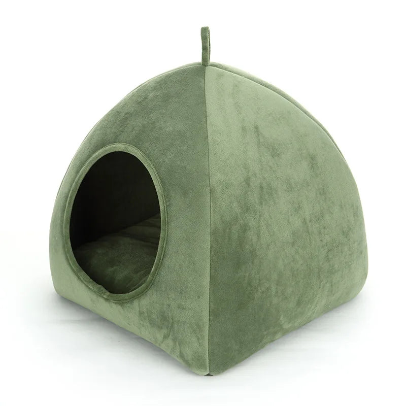 Cotton Pet Semi-Enclosed Windproof Warm Sheep Nest