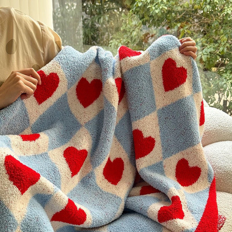 Nap Sofa Office Shawl Air-Conditioning Warm Blanket