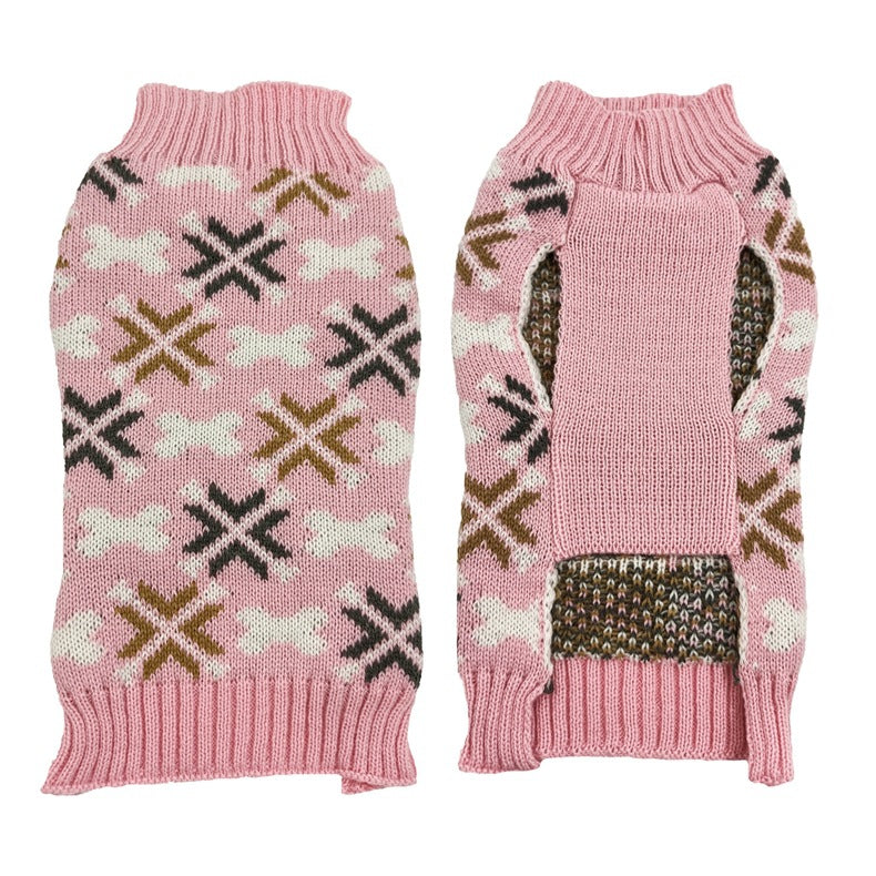 Japanese-Style Retro Pet Sweater Set