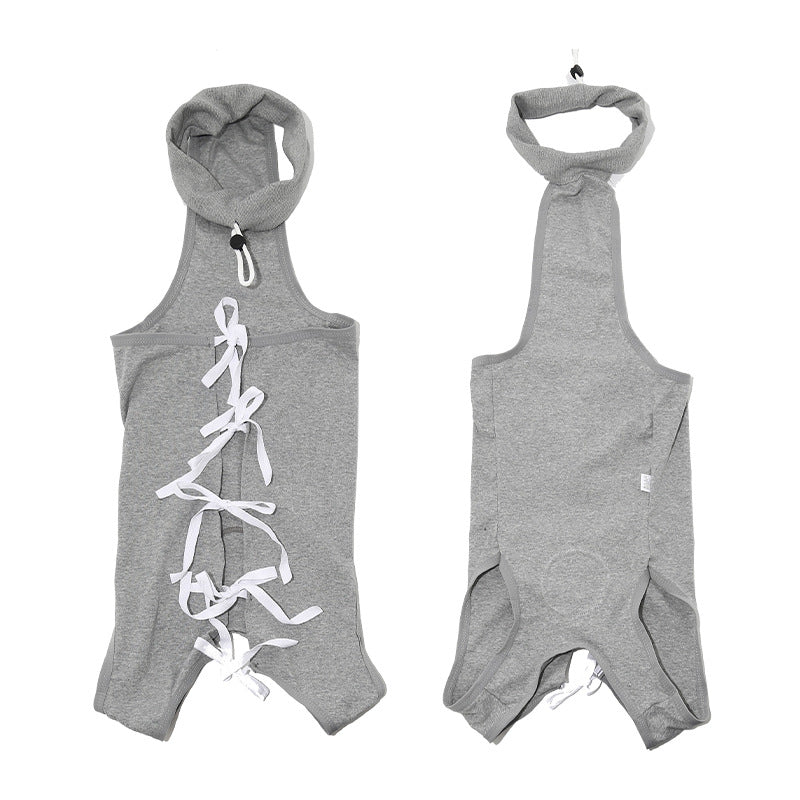 Bandage-Style Breathable Anti-Licking Dog Garment