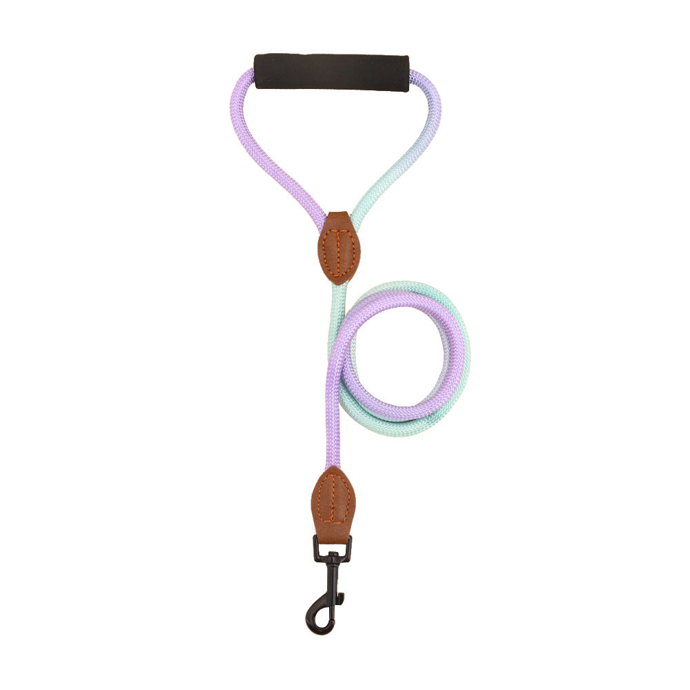 Dog Hand Holding Rope Hand-Holding Hand Holding Rope Type Dog Dog Leash Round Rope Pet Supplies