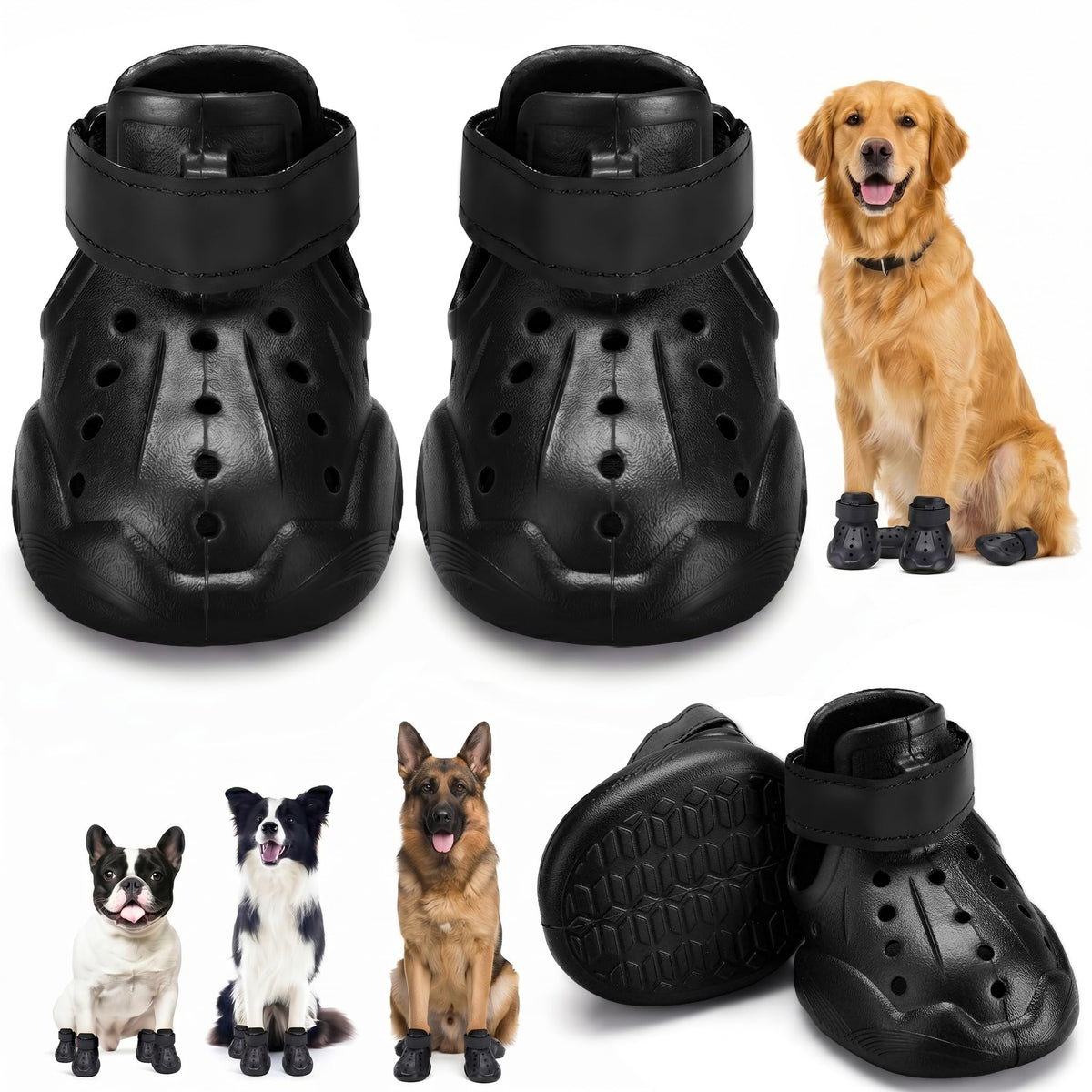 Breathable Waterproof Dog Shoes