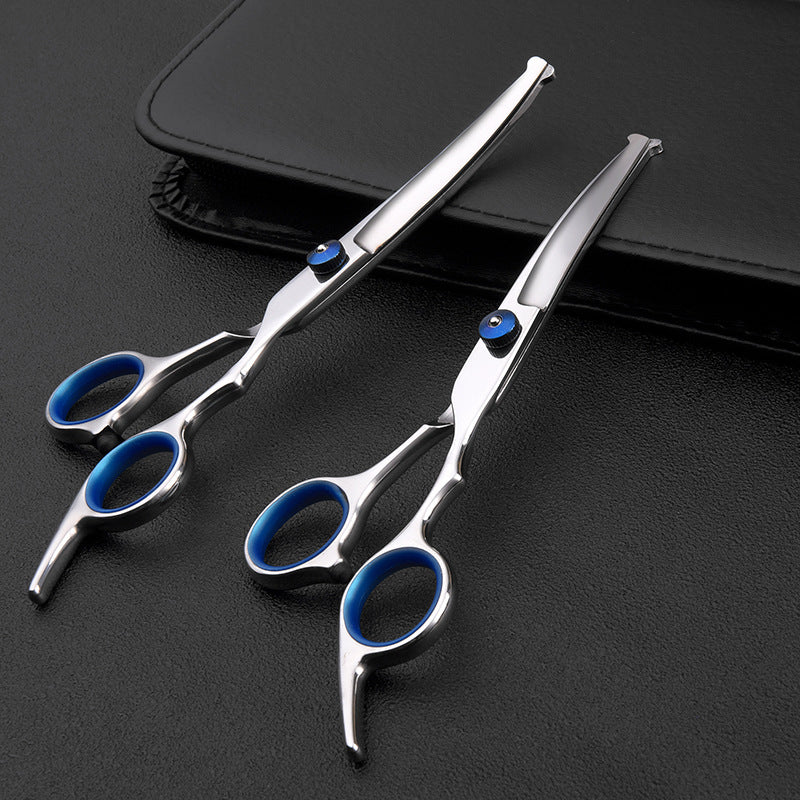 6-Inch Teddy Dog Hair Scissors Professional Pet Cleaning Beauty Tools Set