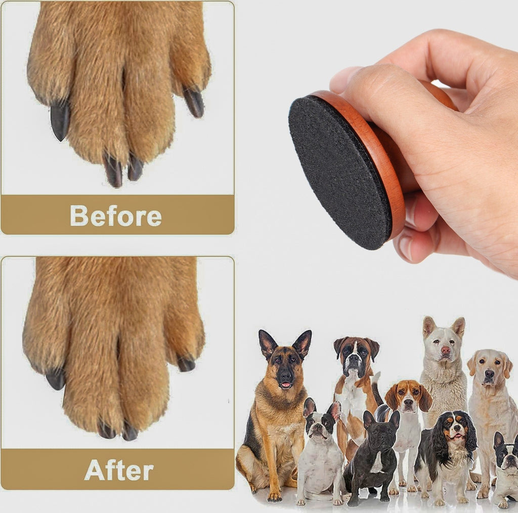 Wooden Dog Claw Grinding Removable Pet Nail Repair Board