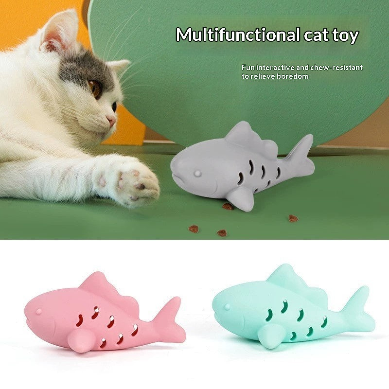 Catnip Durable Chew-And-Teeth-Cleaning Toy