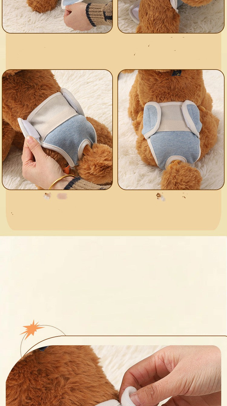 Breathable Pure Cotton Dog Safety Pants