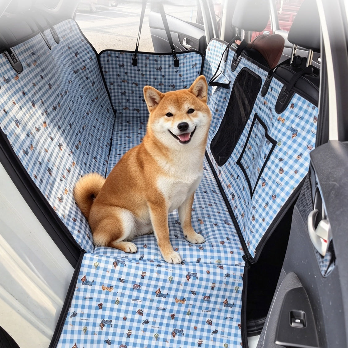 Multifunctional Pet Mat for Car Rear Seat