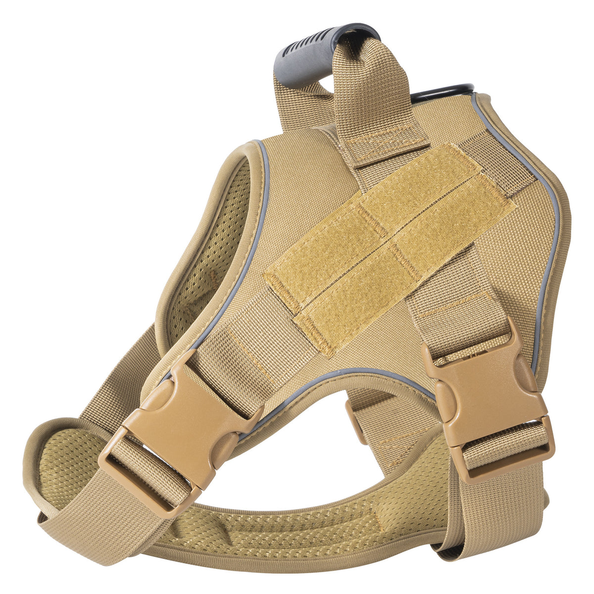 Large Dog Breathable Tactical Harness With Traction Rope