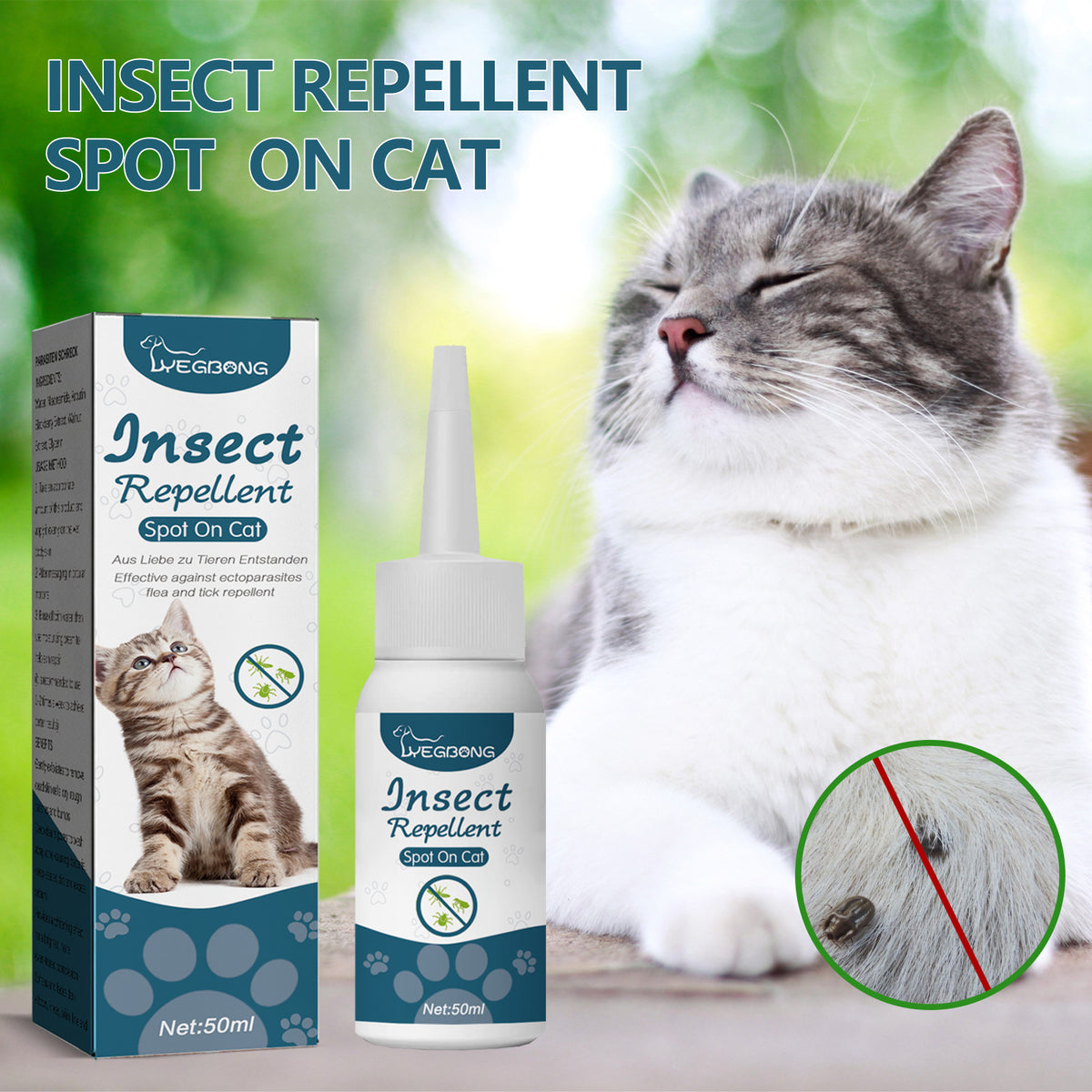 Pet Anti-Flea Tick Agent