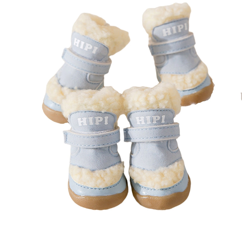 Thick Anti-Slip Winter Dog Boots