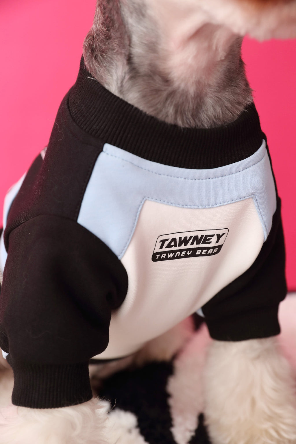 Stitching Zipper Pullover Dog Sweater