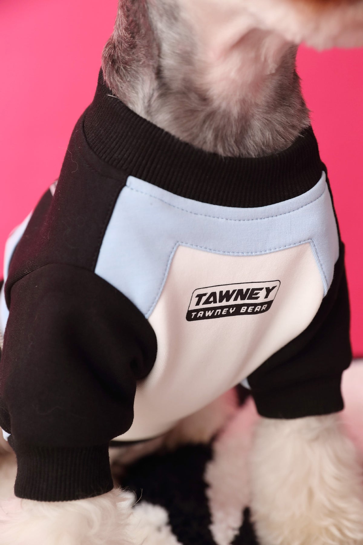 Stitching Zipper Pullover Dog Sweater