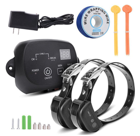 New Black Wireless Pet Fence