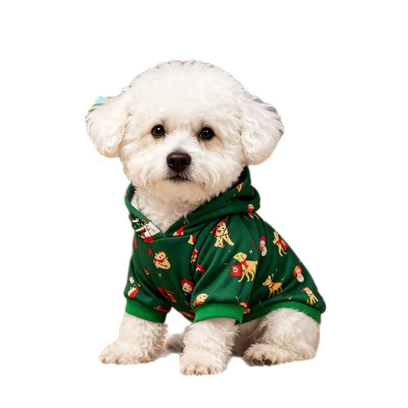 Festive Christmas Pet Hoodie