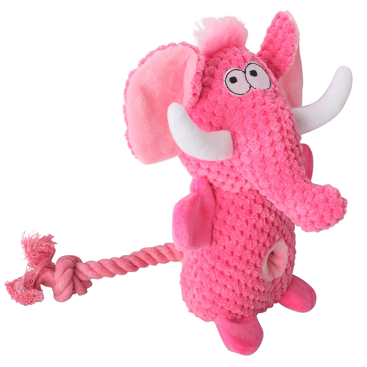 Plush Squeaky Food-Hiding Pet Toy