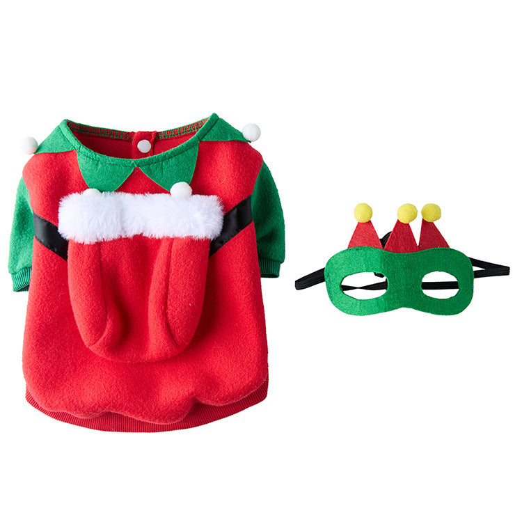 Halloween Christmas Dog Costume