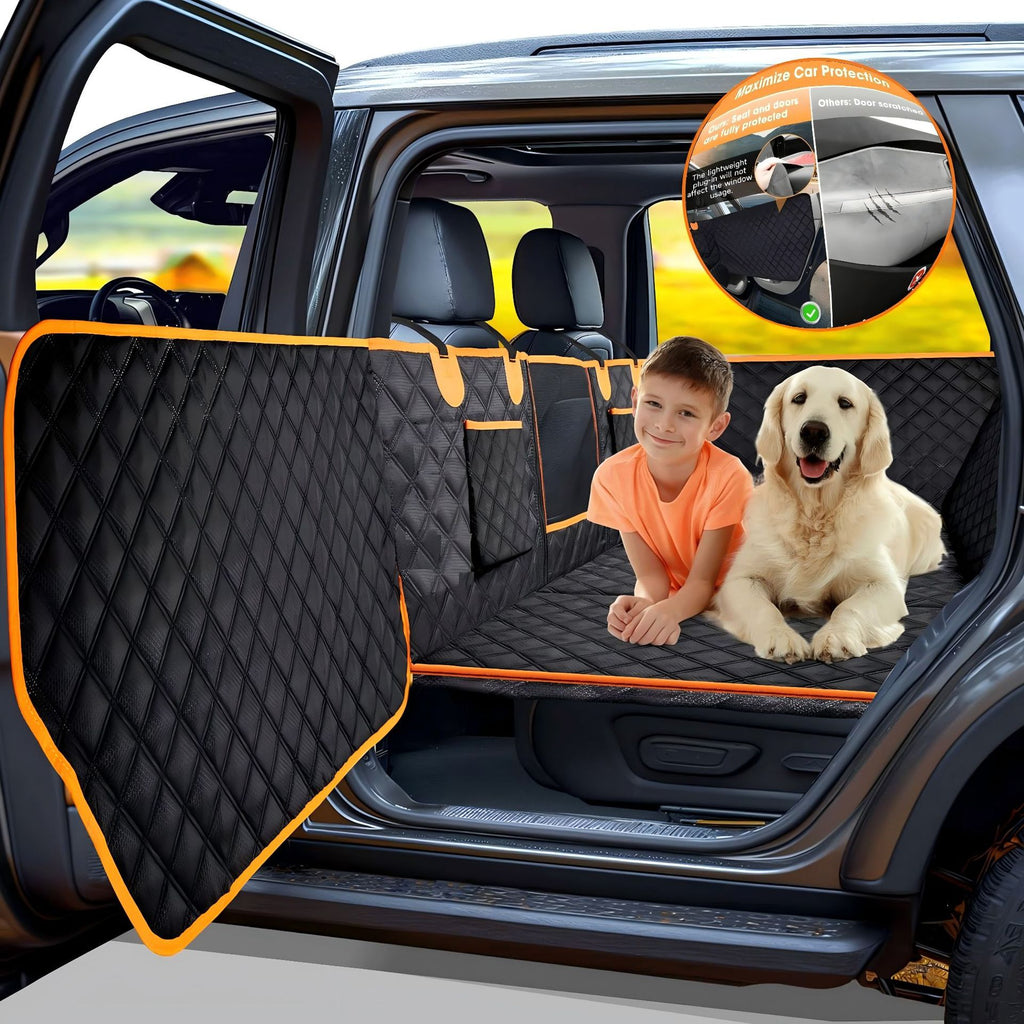 Hard Bottom Dog Back Seat Cover