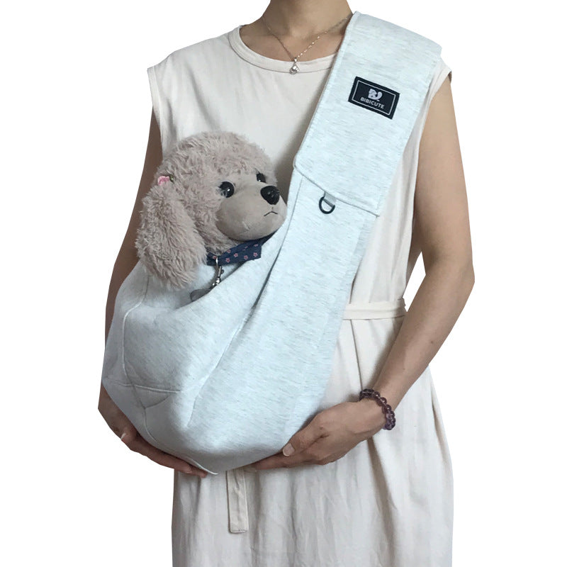 Stylish And Compact Pet Shoulder Backpack That Can Also Be Worn As A Crossbody Bag
