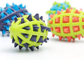 Pet Sounding Dog Teether Ball Indestructible Dog Toys For Aggressive Chewers Cleans Dogs Teeth Dog Throwing Game Anxiety Relief Interactive