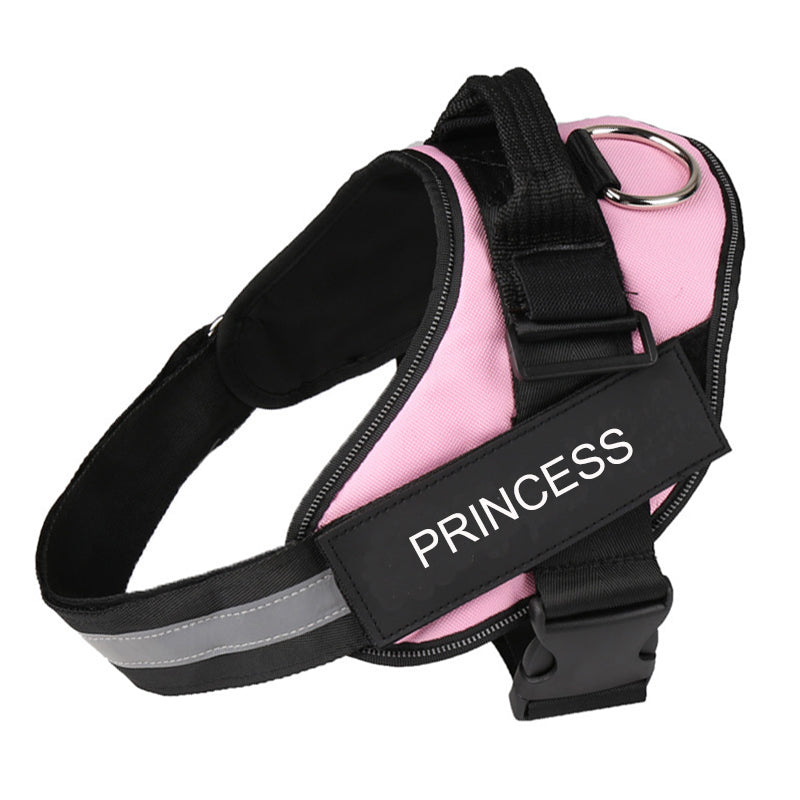 Custom Reflective No-Pull Dog Harness with Patch