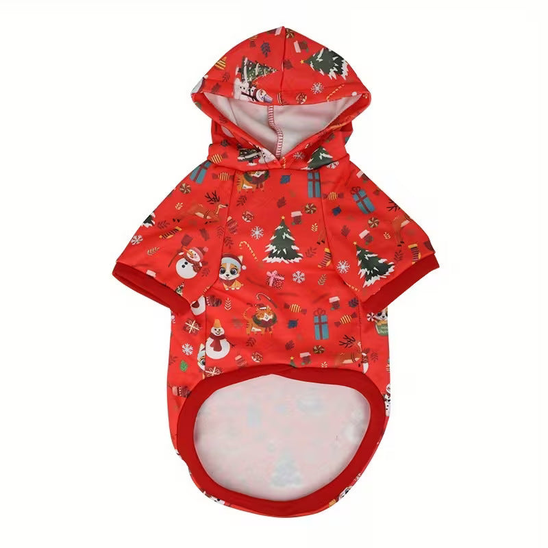 Festive Christmas Pet Hoodie