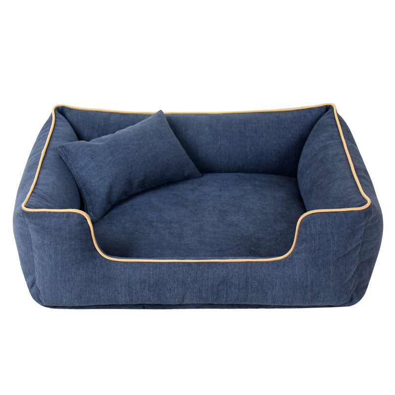 Warm Bed With Bite-Resistant And Dirt-Resistant Removable And Washable Small Dog
