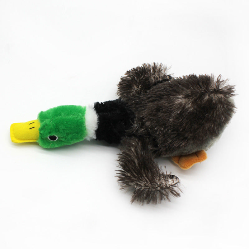Pet Plush Toy With Chewable Squeaker