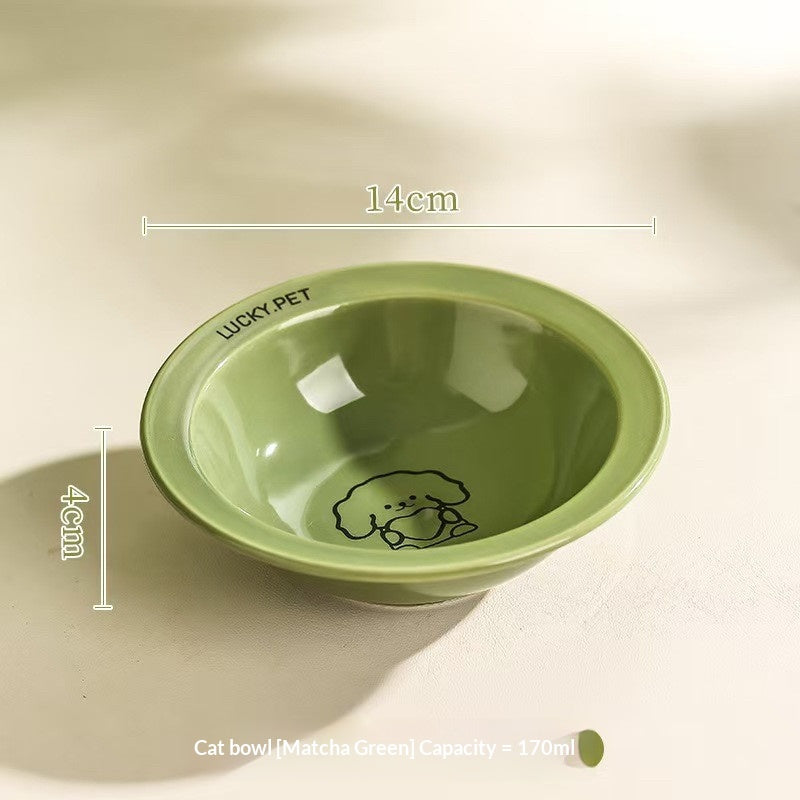 Creative Cartoon Flying Saucer Bowl With Bowl Stand