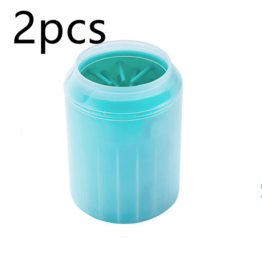 Pet Paw Cleaner with Soft Brush