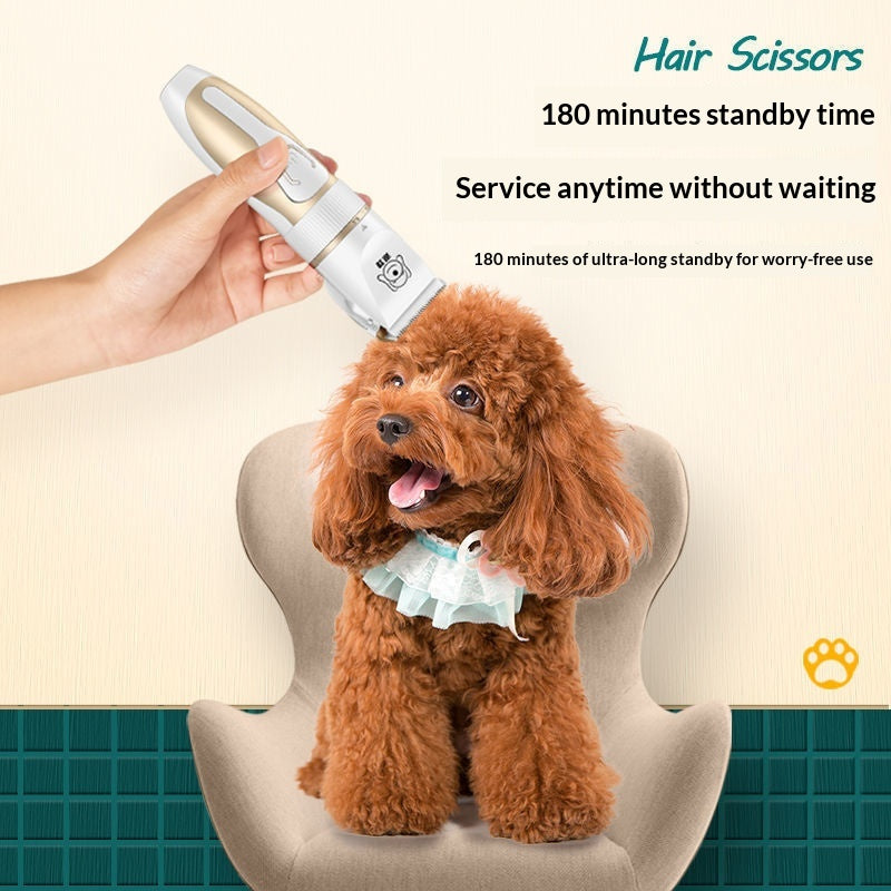Rechargeable Electric Dog Grooming Hair Clipper