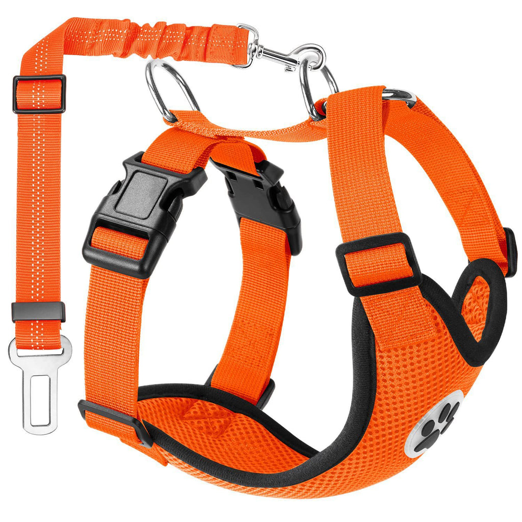 Reflective Dog Leash and Vest Chest Strap