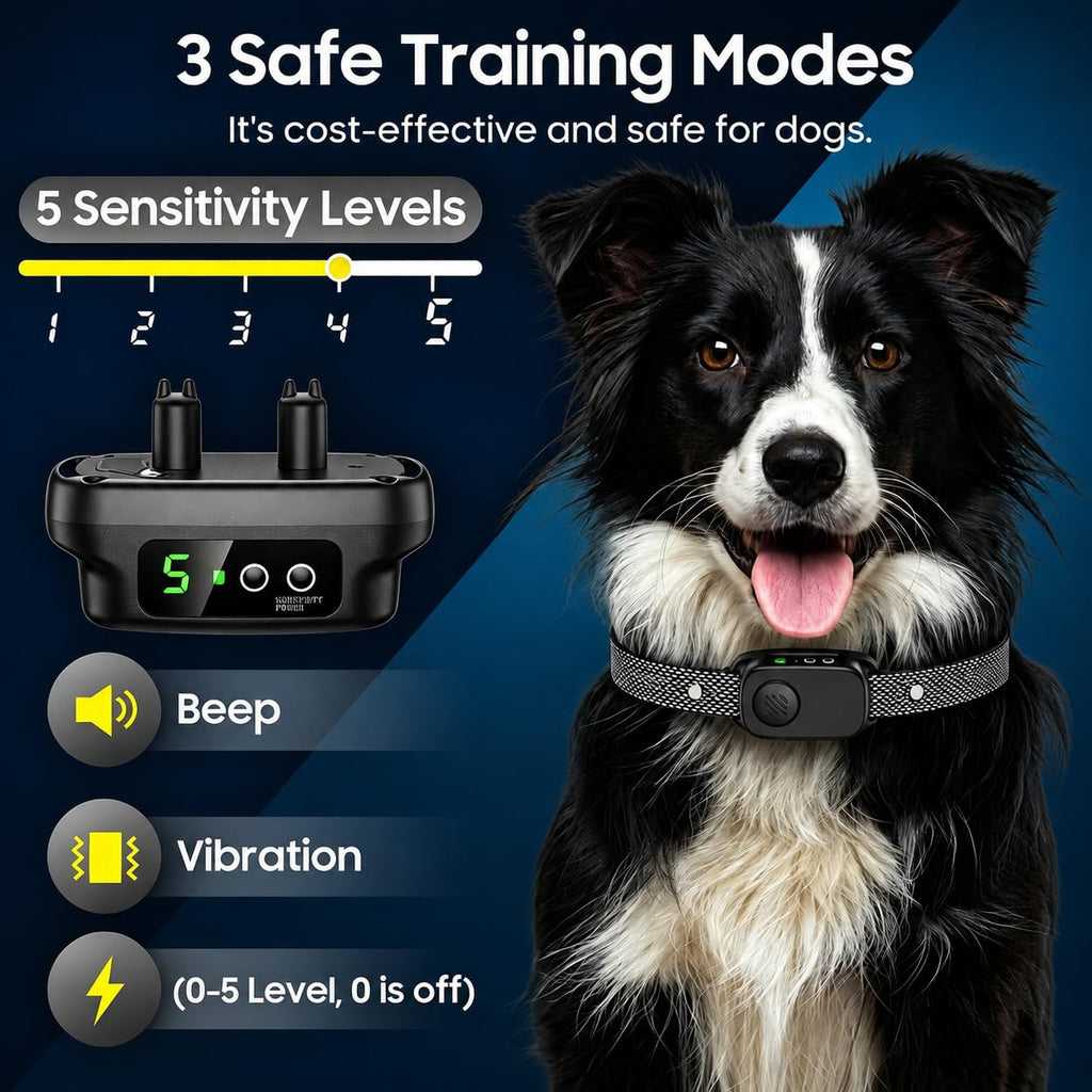 Automatic Bark Collar for Medium and Large Dogs