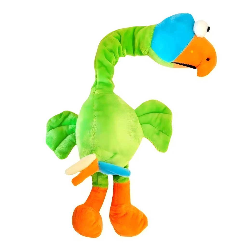 Interactive Squeaky Chicken Dog Chew Toy