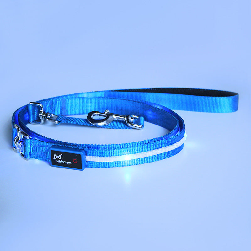 USB Charging Luminous Pet Leash