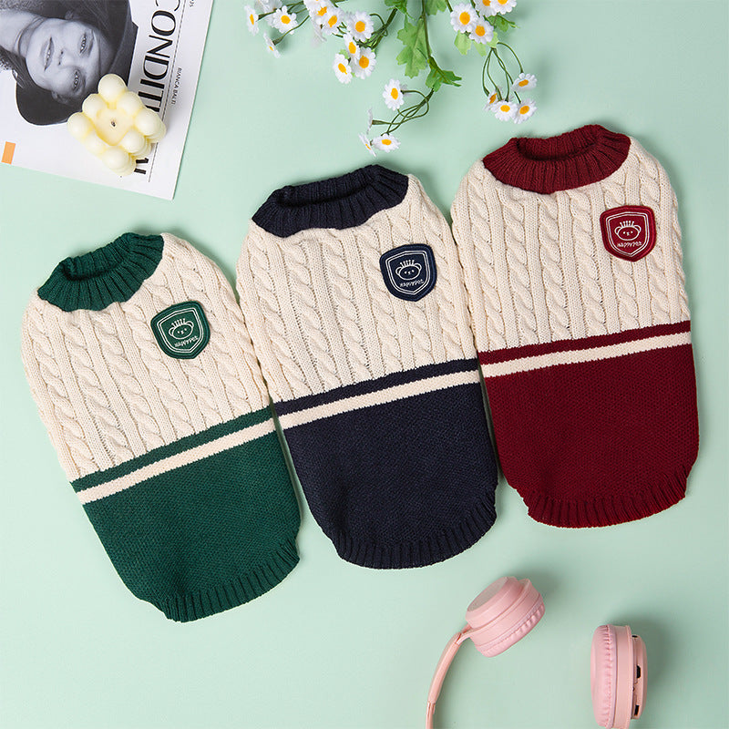 Academy Style Thickened Warm Stretch Dog Sweater