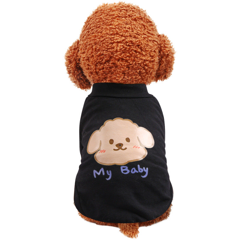 Transparent Waterproof Rainbow Pet Poncho