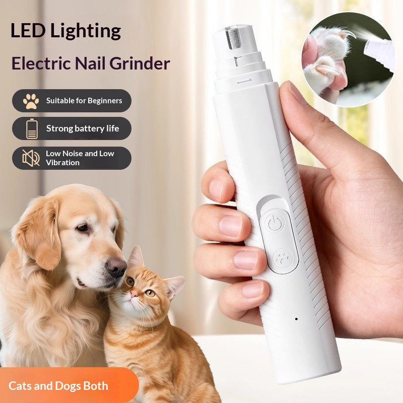 USB-Powered Electric Pet Nail Trimmer